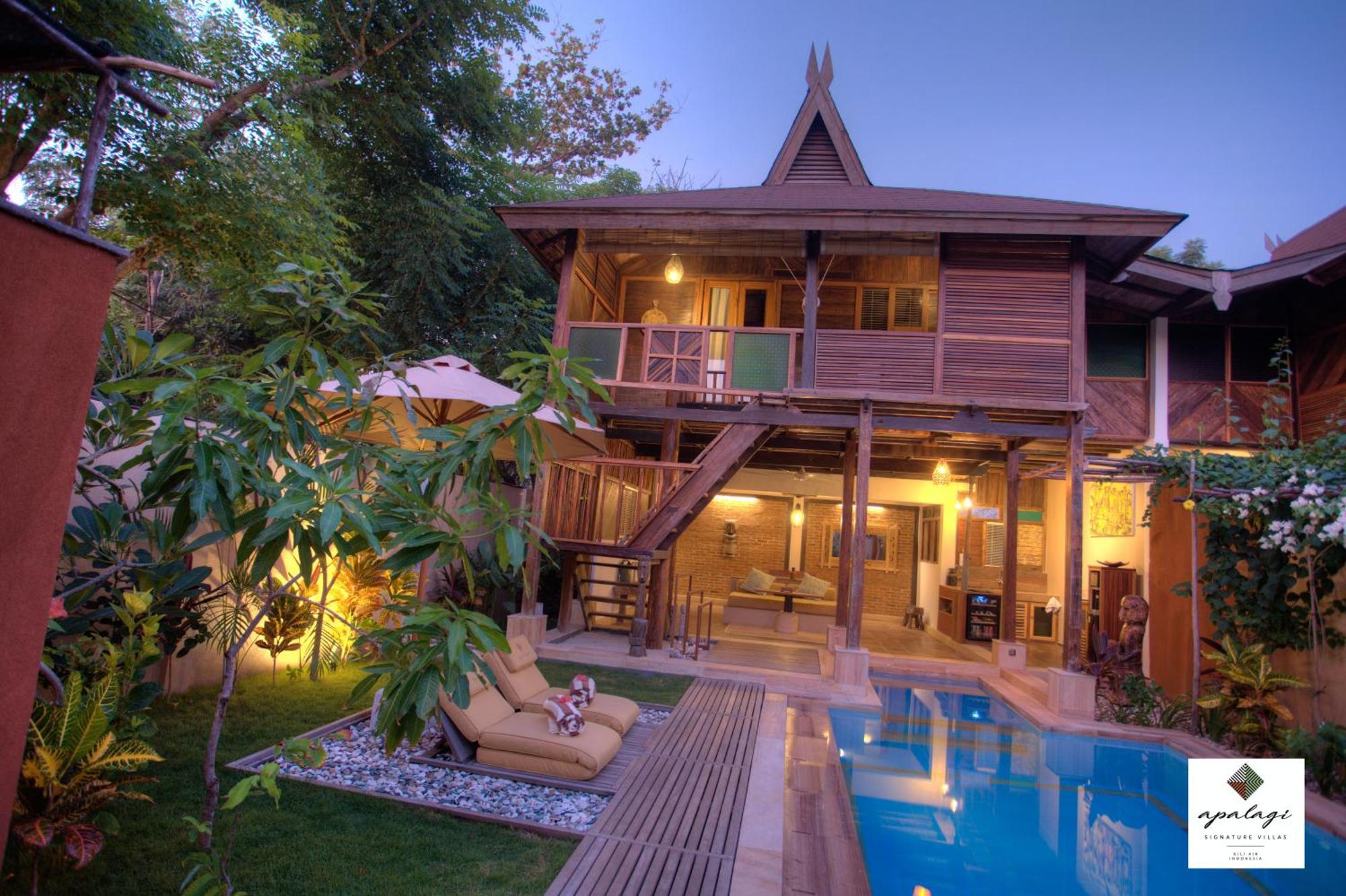 Apalagi Villas Gili Air Esterno foto